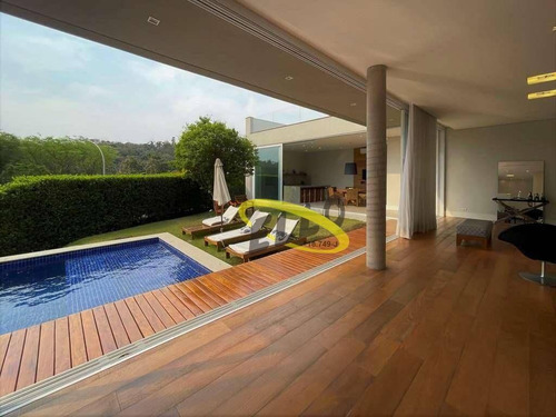 Imagem 22 de 30 de Alphaville Granja Viana - 4 Suítes. Moderna Impecável, Piscina, Gourmet E Vista Para O Pôr Do Sol! - Ca5289