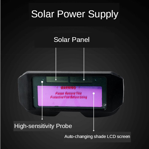 Gafas De Soldadura Con Oscurecimiento Automático Amplio