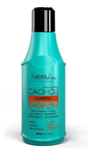 Shampoo Cachos Forever Liss 300ml Original + Brinde!