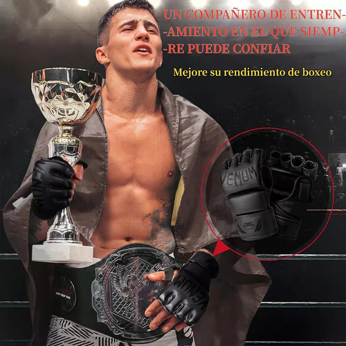 Guantes De Entrenamiento De Medio Dedo Box Mma