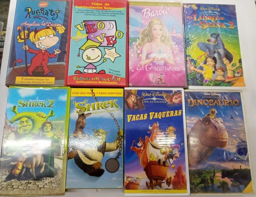 Vhs Infantiles (varios Titulos)