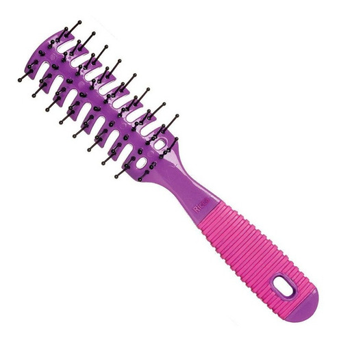 Escova De Cabelo Ricca Pink & Purple - 2413