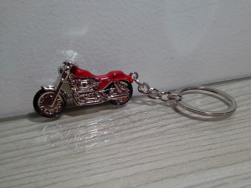Chaveiro Harley Davidson Metal Presente Moto Clube Vermelho