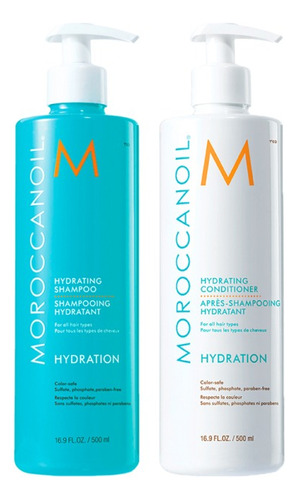 Moroccanoil Hidratacion Shampoo Y Acondicionador C/u 500 Ml
