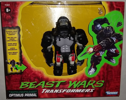 Lote Transformers Beast Wars Megatron Optimus Primal Cheetor (Usado)