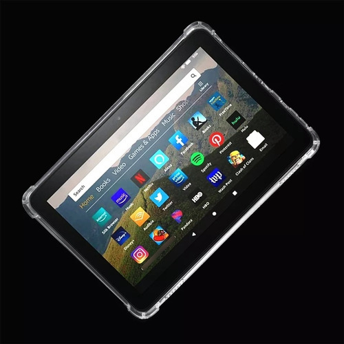 Imagen 6 de 9 de Funda Para Tablet Kindle Paperwhite 4 Transparente Antigolpe
