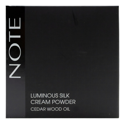 Note Luminous Silk Cream Polvo Vegano Maquillaje Rostro 10gr Color 05 Honey Beige