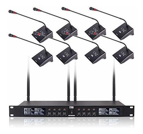 Cm280 Uhf 8 Channels Professional Gooseneck Microphone Mics