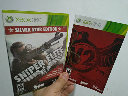 Jogo Xbox 360 Sniper Elite V2 Silver Star Edition Semi Novo (Usado)