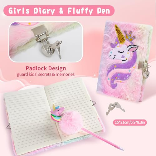 Regalos De Unicornio Para Niñas De 6 A 8 Años, Set De Juguet