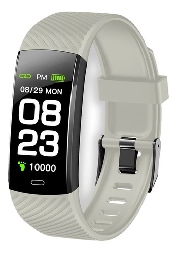Relógio Smartwatch Xion X-watch55 Bluetooth Cor Da Caixa Preto Cor Da Pulseira Branco