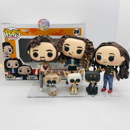 Funko Pop Personalizado Pareja + 2 Mascotas!
