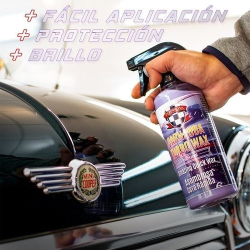 Imagen 3 de 7 de Ternnova | Carnauba Turbo Wax | Cera Liquida | 500ml