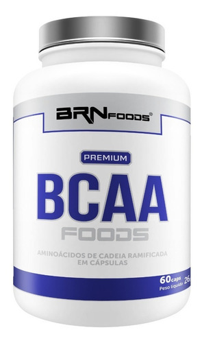 Premium Bcaa Foods 60 Cápsulas - Brn Foods