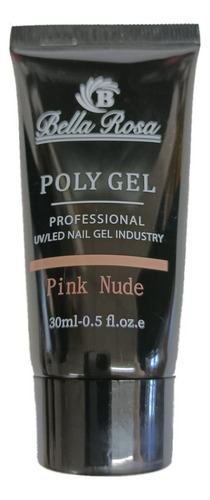 Hermoso gel de uñas Polygel Tube Pink Acrygel Porcelain, 30 ml, color rosa nude