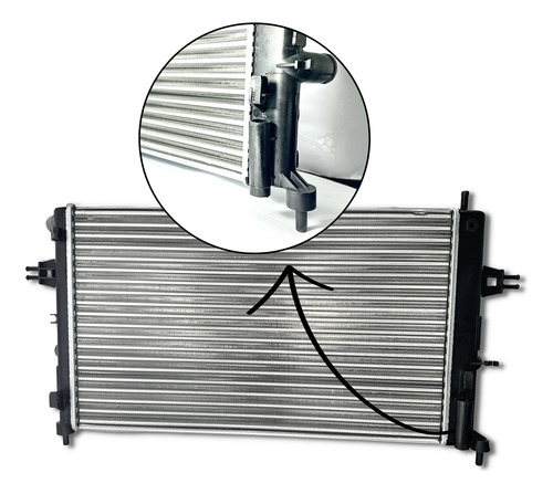Radiador P/ Astra Zafira Vectra 99 2001 2003 2005 2007