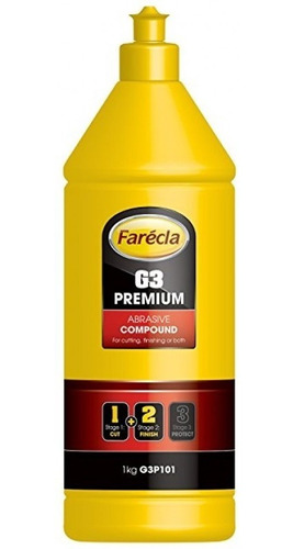 Liquido De Pulir G3 Premiun 500 Ml Farecla Paso 1 Y 2