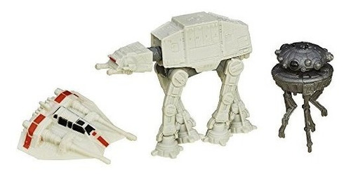 Star Wars El Imperio Contraataca Micro Máquinas 3-pack Batal