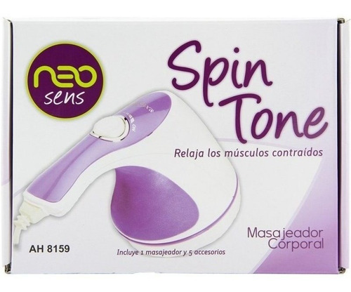Imagen 5 de 8 de Oferta Del Dia Masajeador Corporal Neo Sens Spin Tone Ah8159