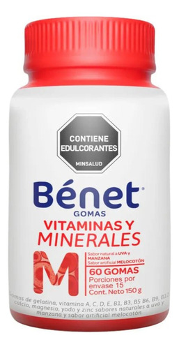 Gomas Bénet Multivitaminas - g a $242