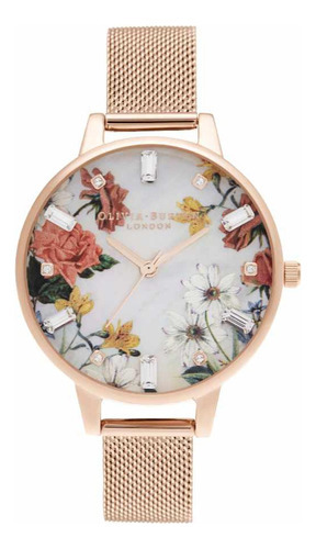 Reloj Olivia Burton Mujer Cristales Ob16bf28 Floral