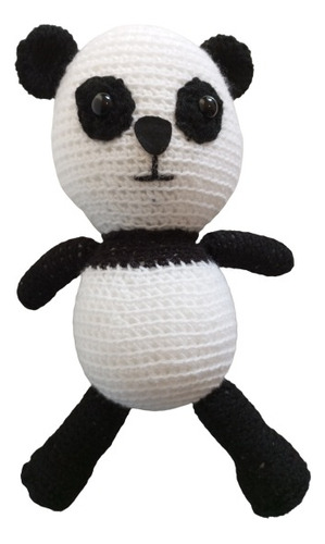 Oso Panda Amigurumi Tejido En Crochet