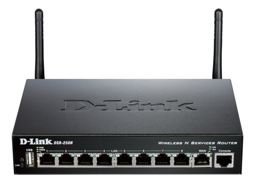 Router Vpn D-link Dsr-250n-a 300 Mbps 2.4 Ghz 2 Antenas