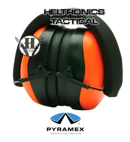 Imagen 1 de 4 de Protectores Auditivos Pyramex 26db Low Profile Naranja