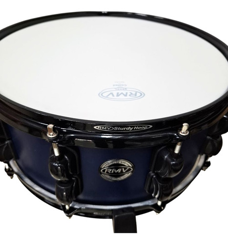 Bateria Rmv Color 22 2 Tons 2 Surdos 3 Suportes Azul Escuro