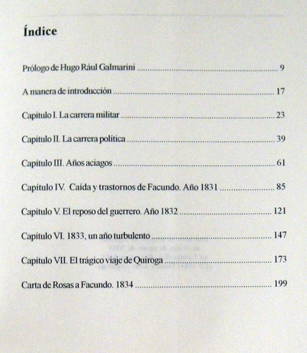 Cárdenas Juan Facundo Quiroga Otra Civilización 