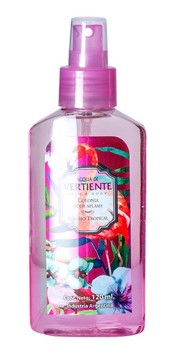 Body Splash Vertiente  Paraiso Tropical  X 125 Ml