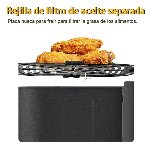 Freidora De Aire Yasuhisa Eco Air Freidora De Aire, 6 L, Beige, 1350 W,
