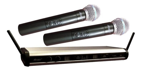 Microfono Inalambrico Apogee U6 uhf Mano Doble Envio Gratis