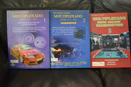 Oferta 3 Libros Multiplexado Redes Can Bus  Tomos 1-2-3  Cea