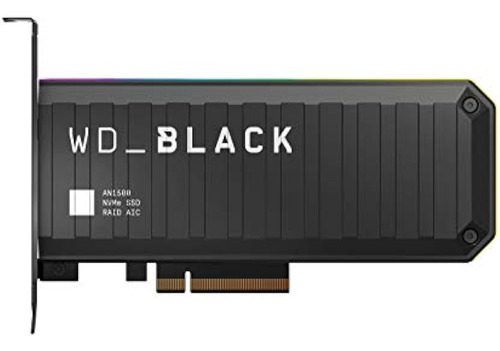 Wd_black 4tb An1500 Nvme Tarjeta De Complemento Ssd De Unida