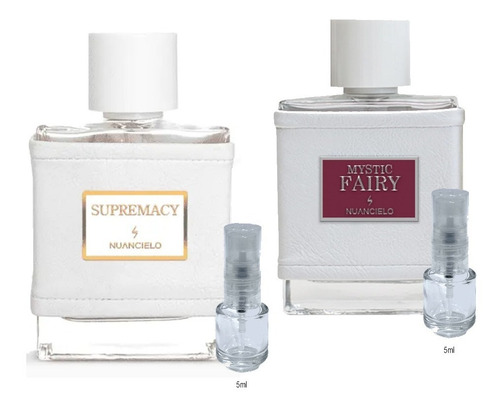 Imagem 2 de 2 de Kit 2 Decants 5ml - Supremacy + Mystic Fairy -amostrasvidro