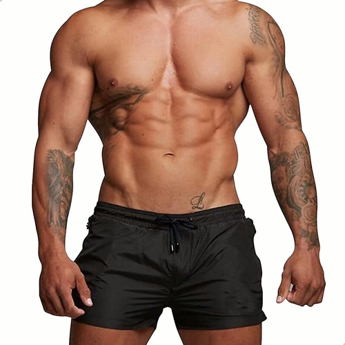 Gym Shorts Hombre De Moda Short Ejercicio Playa Pants Casual