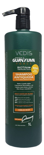 Shampoo Guanxuma Force Cabelos Secos 1l Vedis
