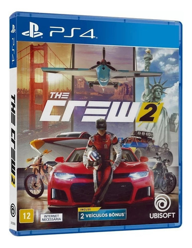 The Crew 2 Ps4 Midia Fisica Semi Novo (Recondicionado)