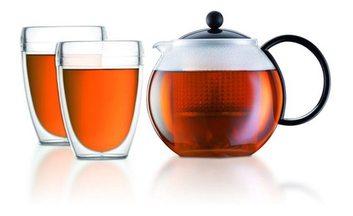 Tetera Bodum Assam Vidrio Con Filtro Y Tapa Pettish Online