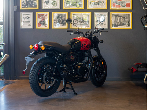 Imagen 6 de 25 de Royal Enfield Hntr 350 Hunter Rebel Red Unidades Disponibles