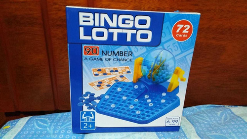 Bingo Lotto 72 Cartas ,juego De Mesa