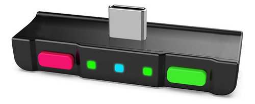Transmisor Bluetooth 5.0 Homespot Nintendo Switch Neon Rosa