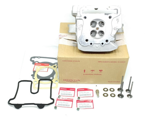 Imagem 2 de 4 de Kit Cabeçote Cb300 Xre 300 2020 Com Nota Vela Longa