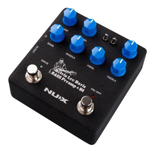 Pedal Nux Nbp Preamplificador Y Caja Directa Para Bajo Elect