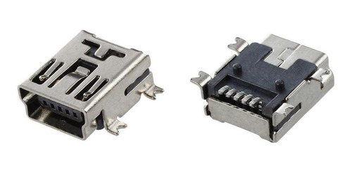 Conector Pc Micro Usb 5p Hembra Metal Scpdc1 X50