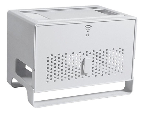 Caja De Almacenamiento Del Enrutador Caja De Tira De Gris