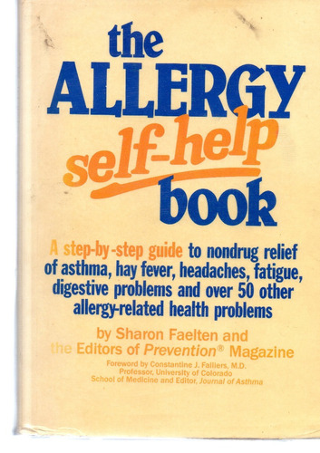 The Allergy Self-help Book Sharon Faelten