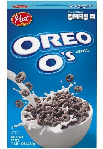 Cereal Post Oreo O's  Americano 481gr 4 Pack