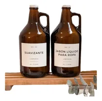 Comprar Set Botellones Growlers Con Tabla Deck Lavadero Tiendamama